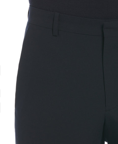Slim Fit Micro Textured Suit Pant (Dark Sapphire) 