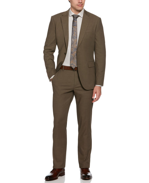Slim Fit Mushroom Grey Louis Suit
