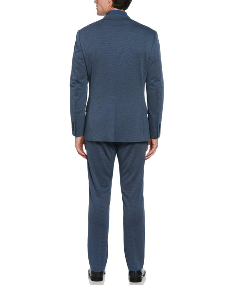 Slim Fit Neat Knit Ink Suit