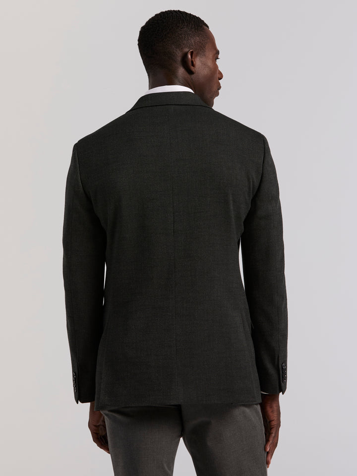 Slim Olive Textured Sport Coat (Olive) 