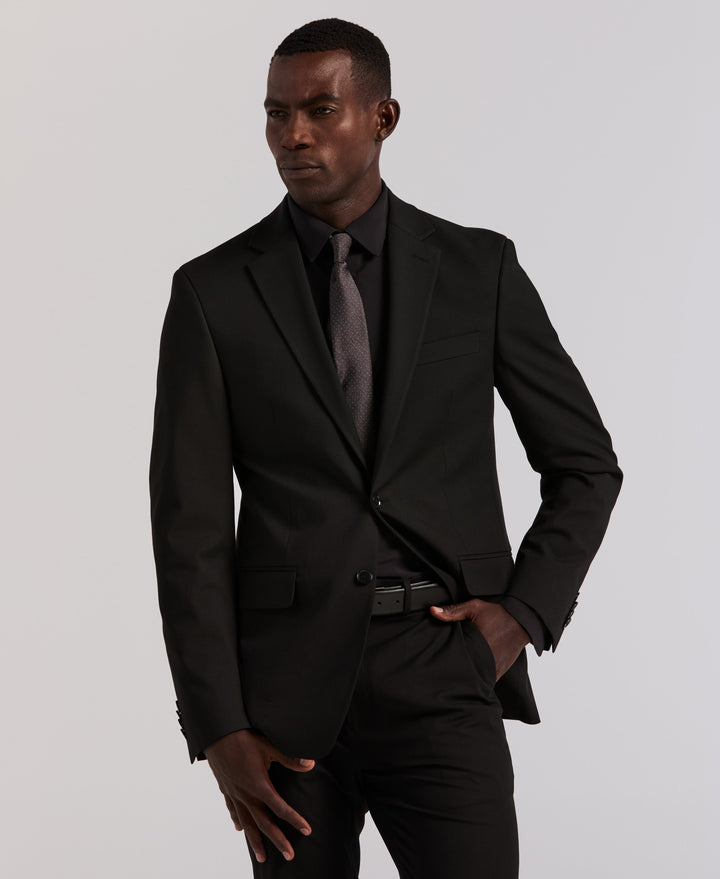 Slim Fit Gabardine Suit Jacket