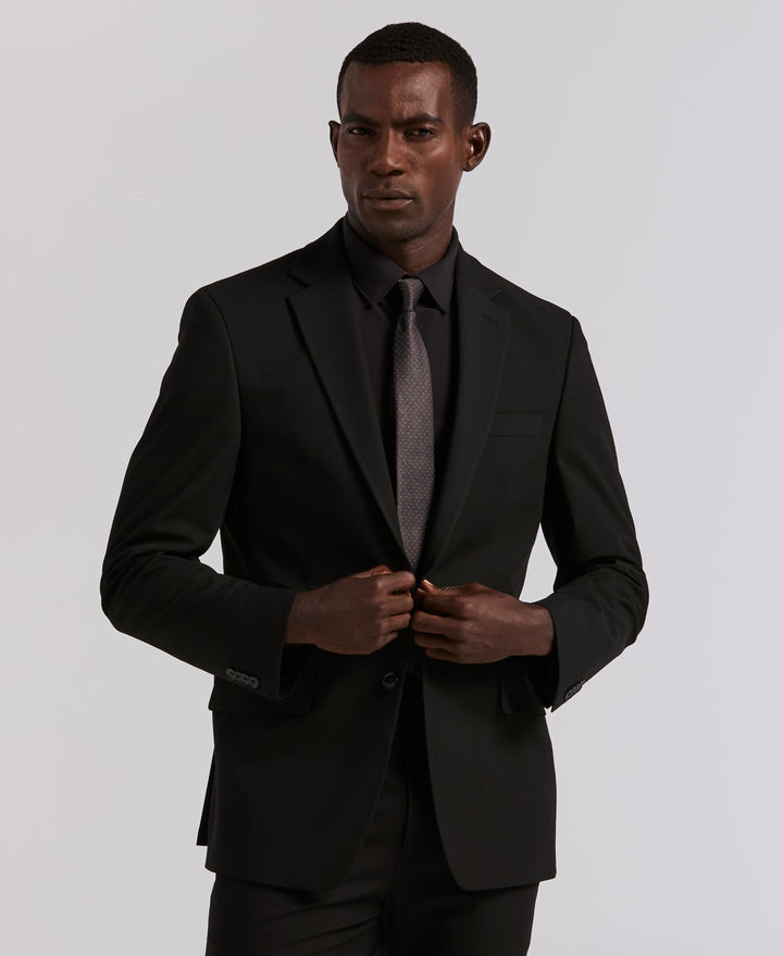 Slim Fit Gabardine Suit Jacket