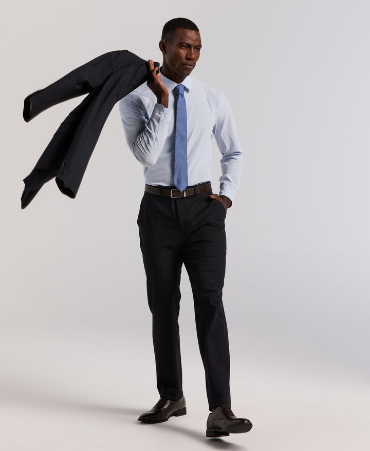 Slim Fit Gabardine Suit Jacket