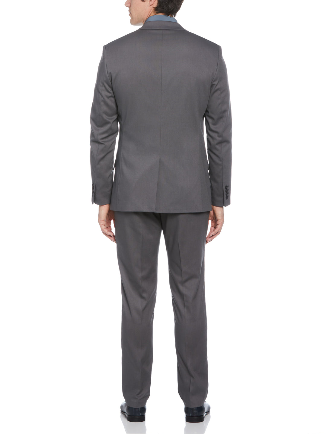 Slim Fit Water Resistant Tech Suit Jacket (Smoked Pearl) 