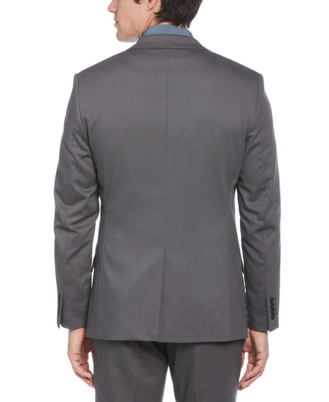 Slim Fit Water Resistant Tech Suit Jacket (Smoked Pearl) 