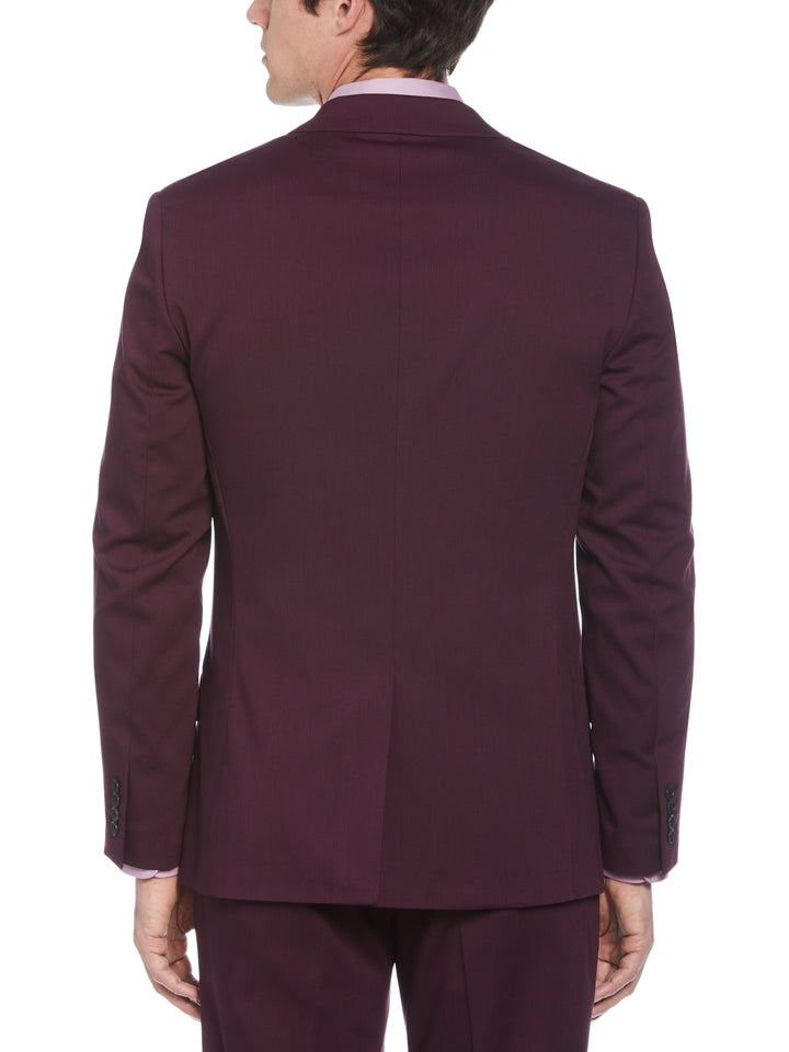 Slim Fit Water Resistant Tech Suit Jacket (Winetasting) 