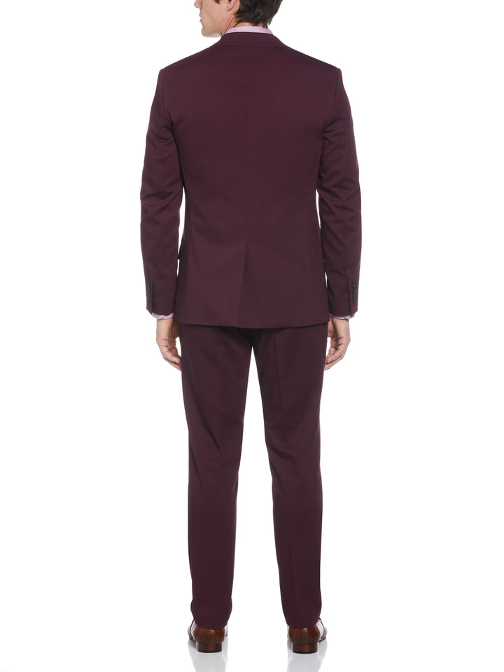 Slim Fit Water Resistant Tech Suit Jacket (Winetasting) 