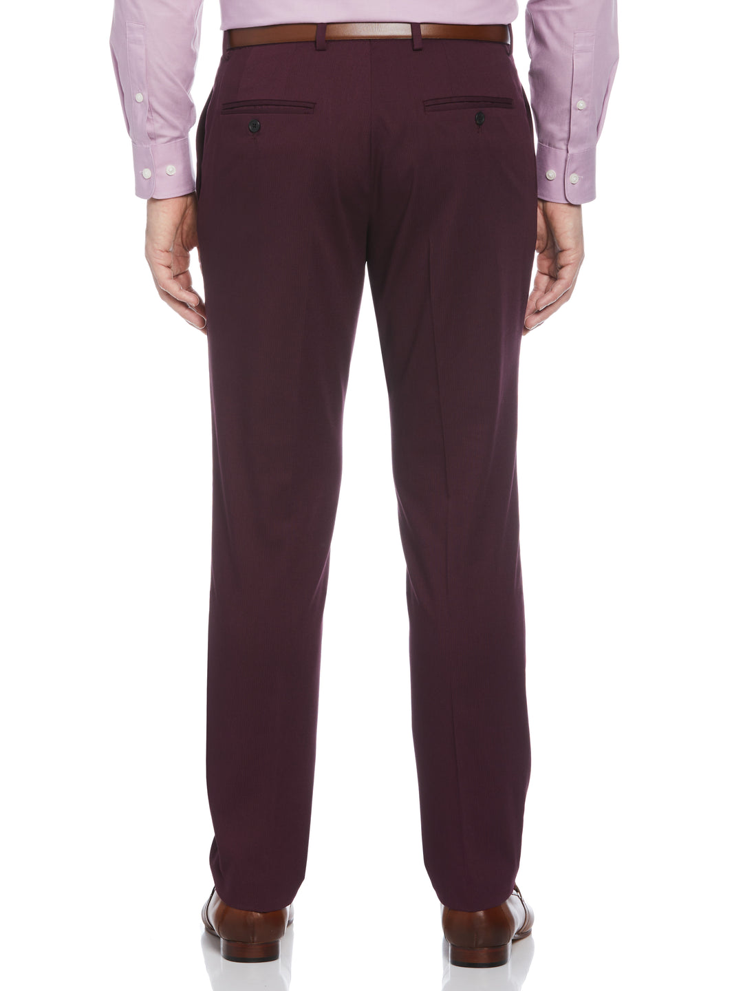 Slim Fit Water Resistant Tech Suit Pant (Winetasting) 
