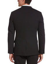 Slim Fit Stretch Knit Suit Jacket Black Perry Ellis