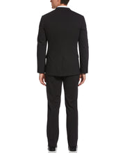 Slim Fit Stretch Knit Suit Jacket Black Perry Ellis