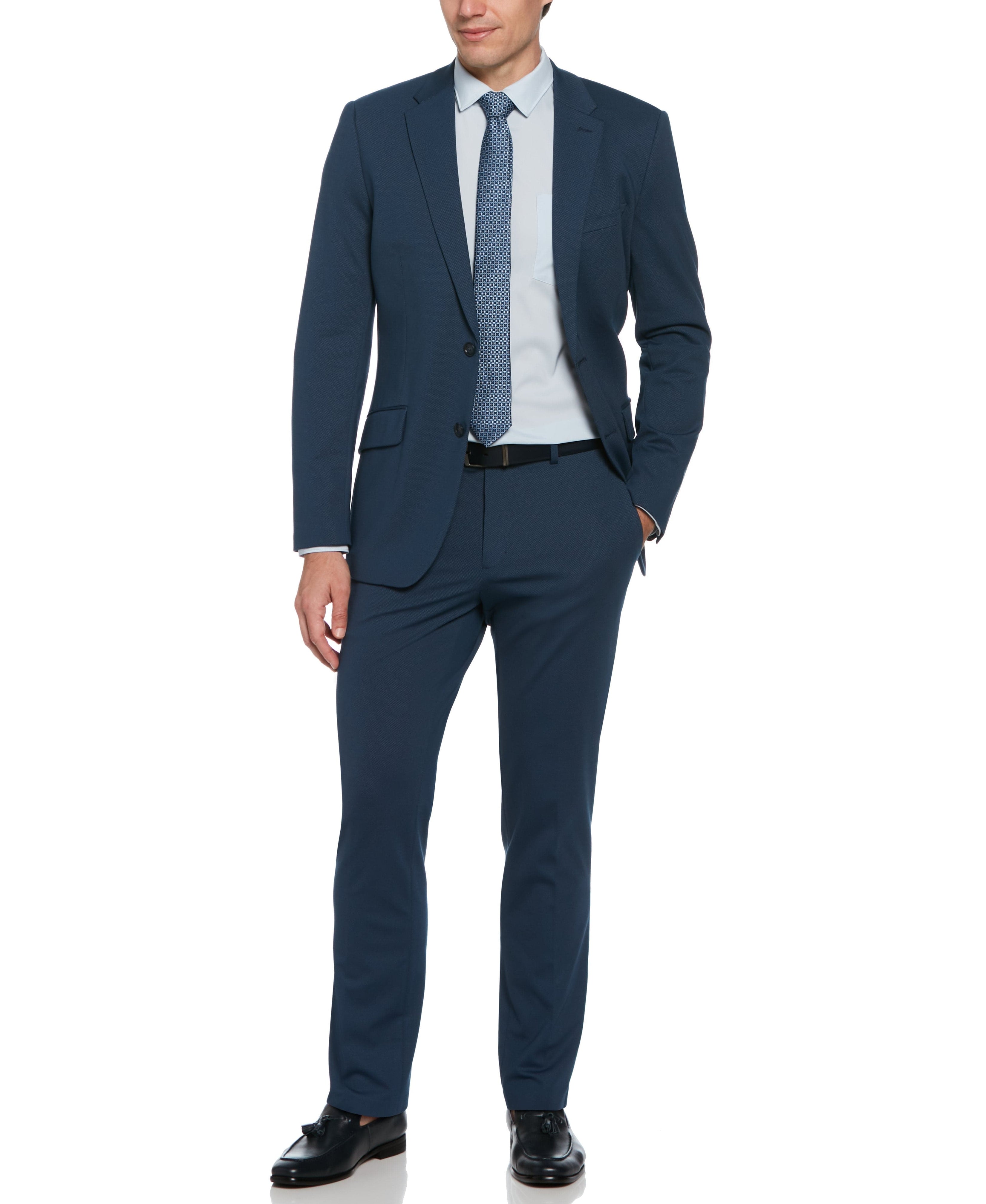 Perry Ellis men's suit jacket with single back vent, chest pocket and 2 ...