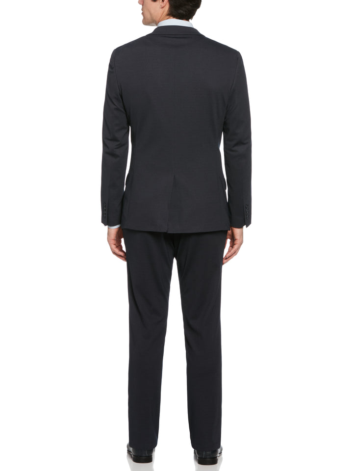 Slim Fit Stretch Knit Suit Jacket (Dark Sapphire) 