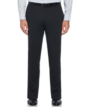 Slim Fit Flat Front Stretch Knit Suit Pant (Dark Sapphire) 