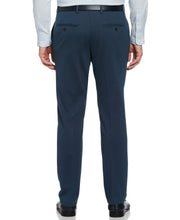 Slim Fit Flat Front Stretch Knit Suit Pant (Azure) 