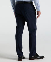 Slim Fit Pinstripe Suit Pant (Blue) 