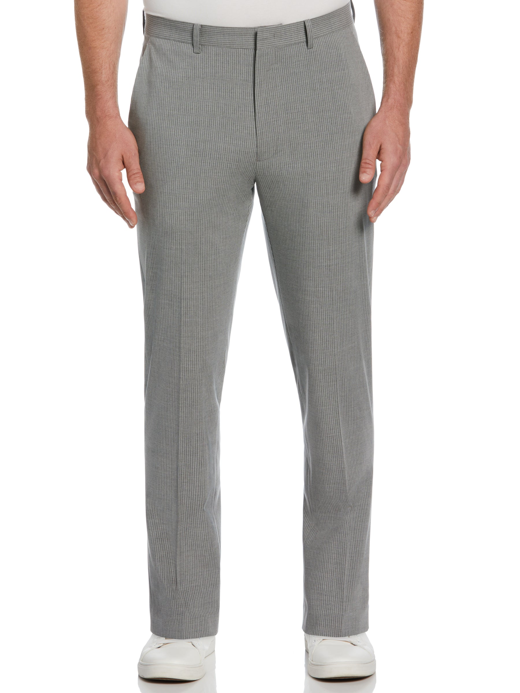 Men's Slim Fit Pinstripe Suit Pant