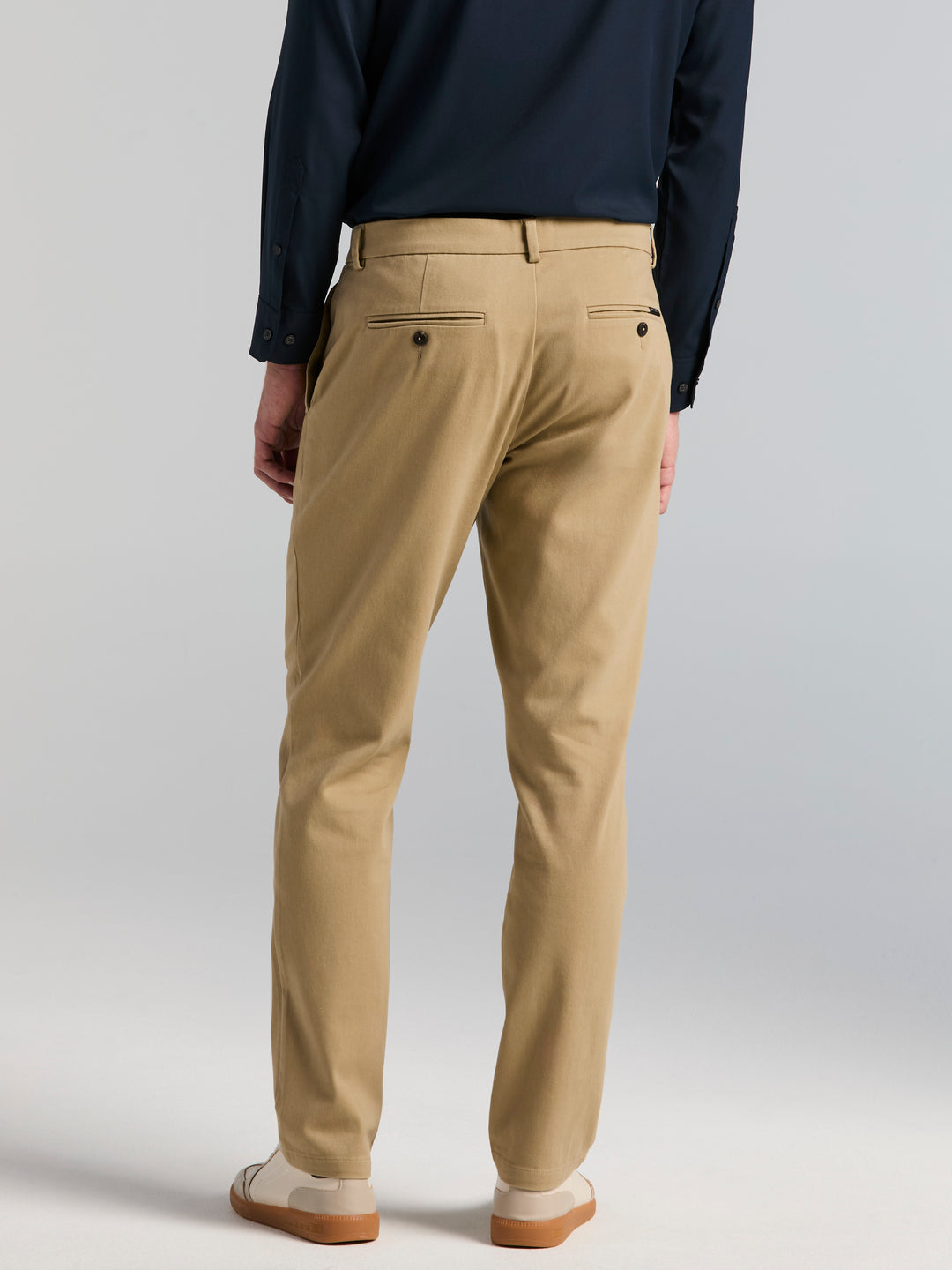 Cotton Slim Sateen Anywhere Chino Pant (Elmwood) 