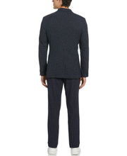 Slim Fit Woven Suit Jacket (Dark Sapphire) 