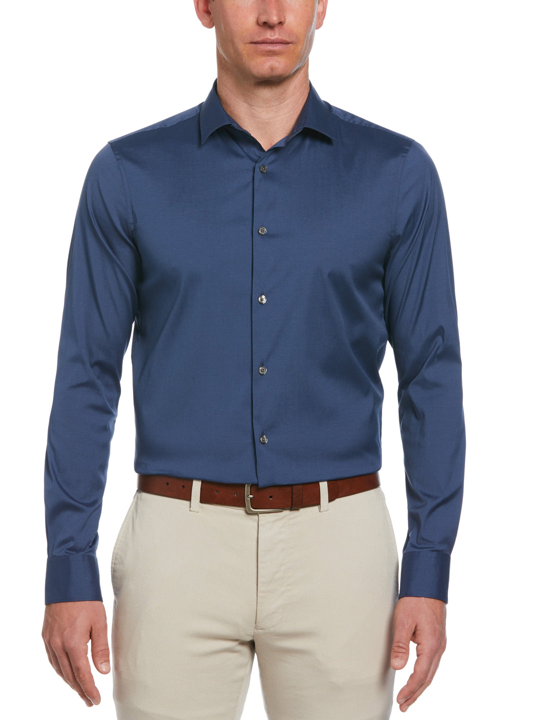 Slim Fit Smart Dress Shirt Perry Ellis Slim Fit Smart Dress Shirt Perry Ellis