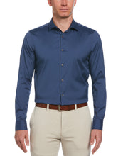 Slim Fit Smart Dress Shirt (Dark Denim) 