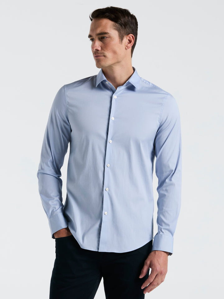Slim Fit Smart Dress Shirt (Kentucky Blue) 