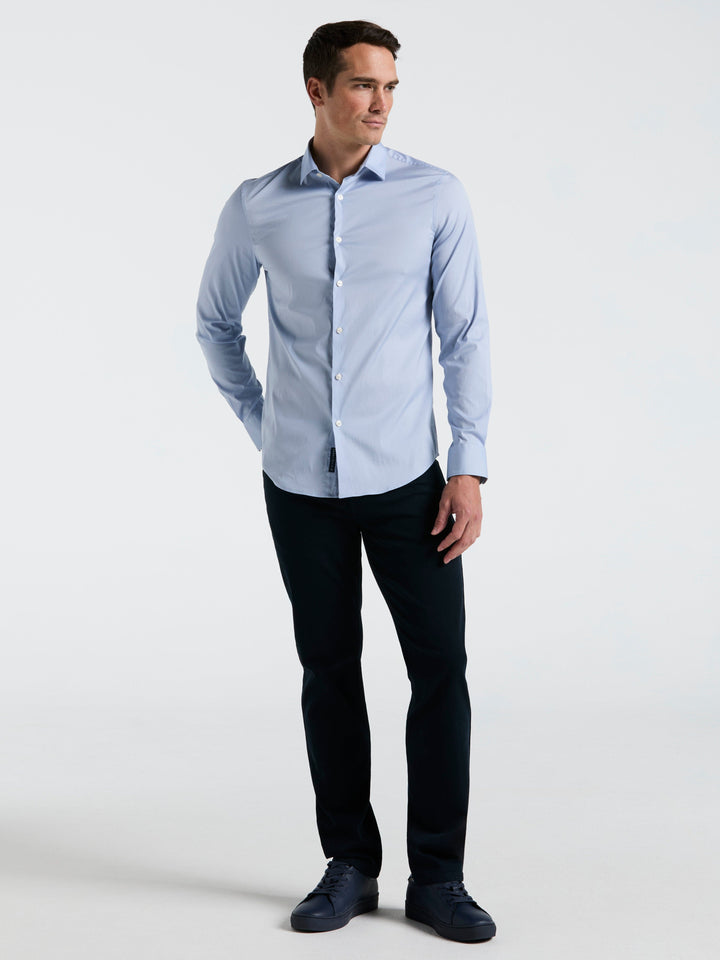 Slim Fit Smart Dress Shirt (Kentucky Blue) 