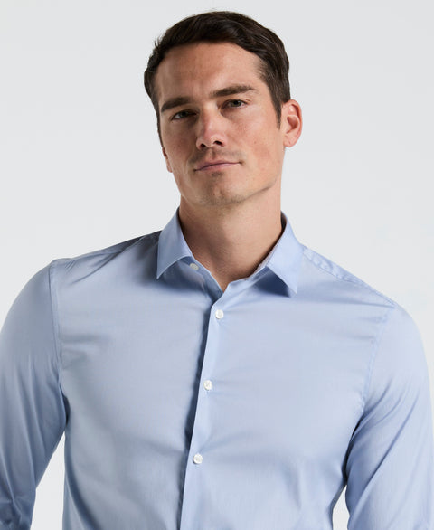 Slim Fit Smart Dress Shirt (Kentucky Blue) 