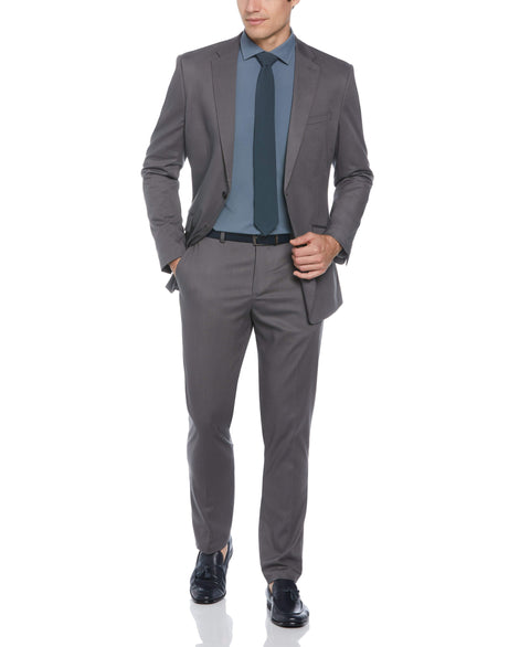 Slim Fit Smoked Pearl Performance Tech Suit
