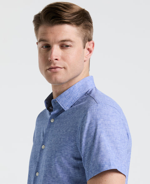 Slim Fit Soft Shirt (Bleached Denim) 