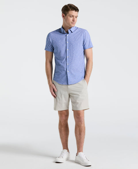Slim Fit Soft Shirt (Bleached Denim) 