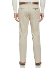 Slim Fit Solid Knit Suit Pant (Light Taupe) 