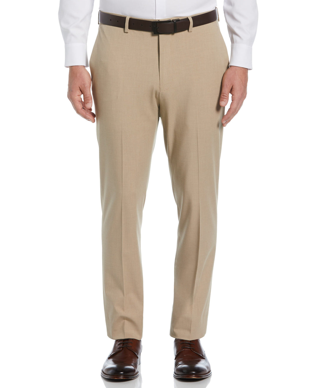 Slim Fit Tech Suit Pant (Tan) 