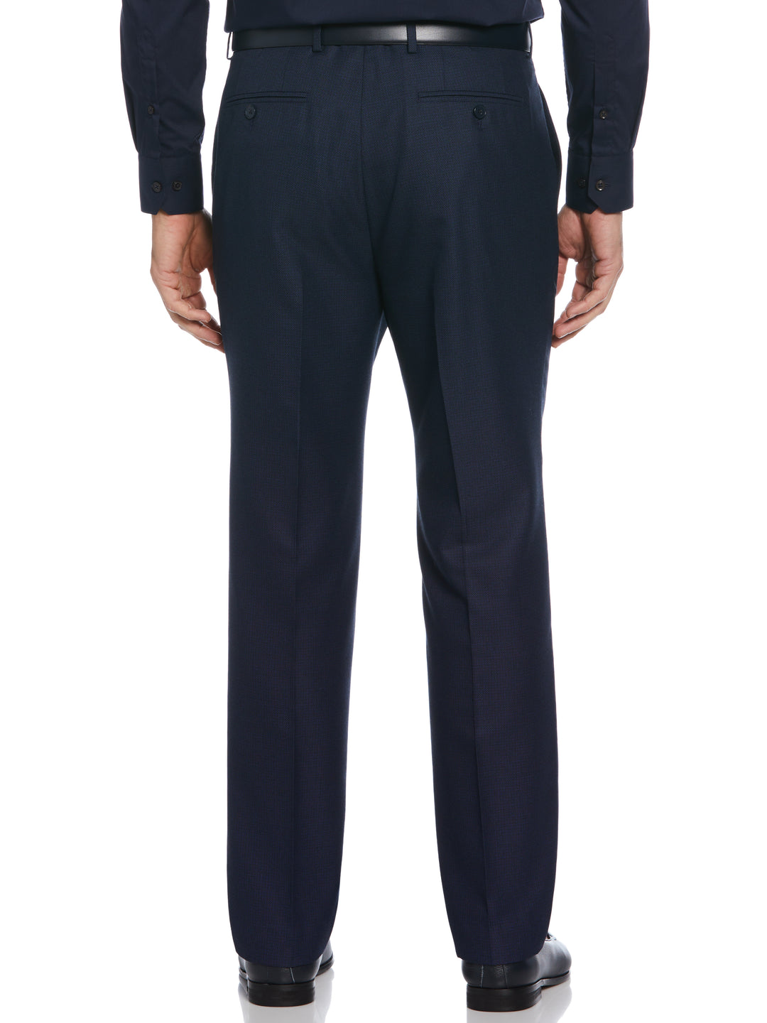 Slim Fit Suit Pant (Blue/Charcoal) 