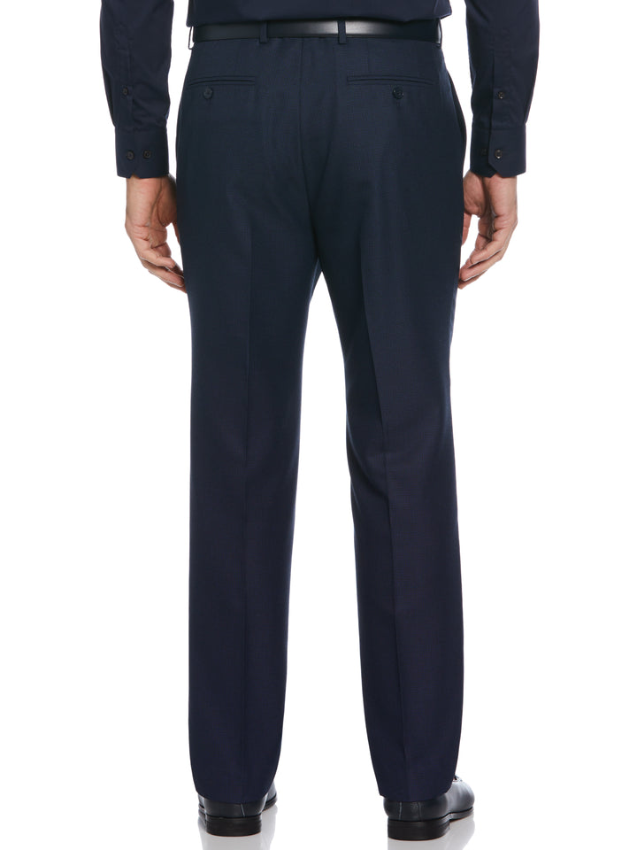 Slim Fit Suit Pant (Blue/Charcoal) 