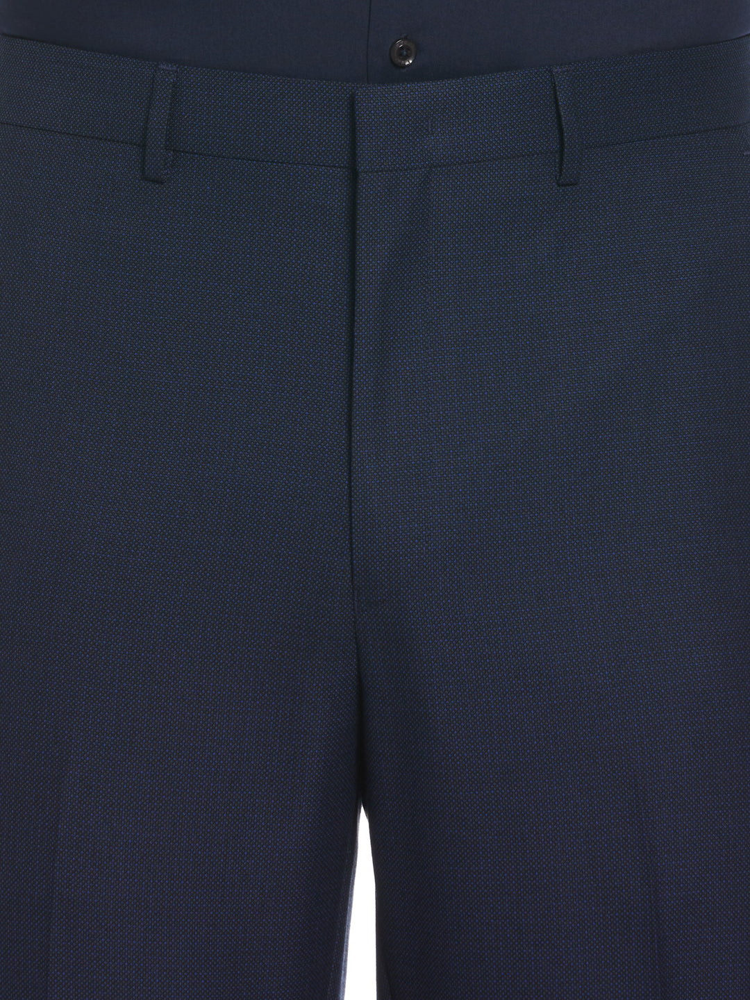 Slim Fit Suit Pant (Blue/Charcoal) 