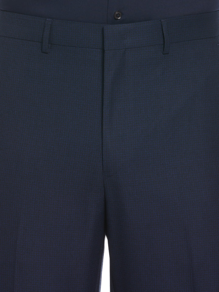 Slim Fit Suit Pant (Blue/Charcoal) 