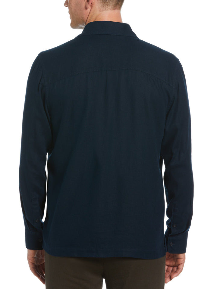 Twill Shirt (Dark Sapphire) 