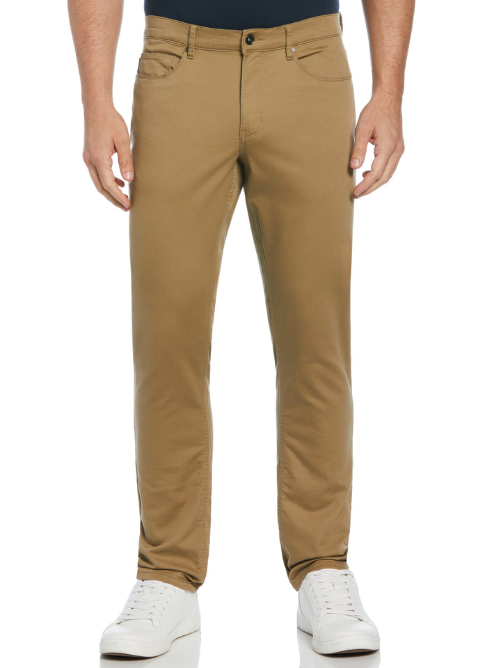 Slim Fit Stretch Knit 5-Pocket Pant (Elmwood) 