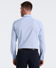 Slim Fit Stretch Plaid Dress Shirt