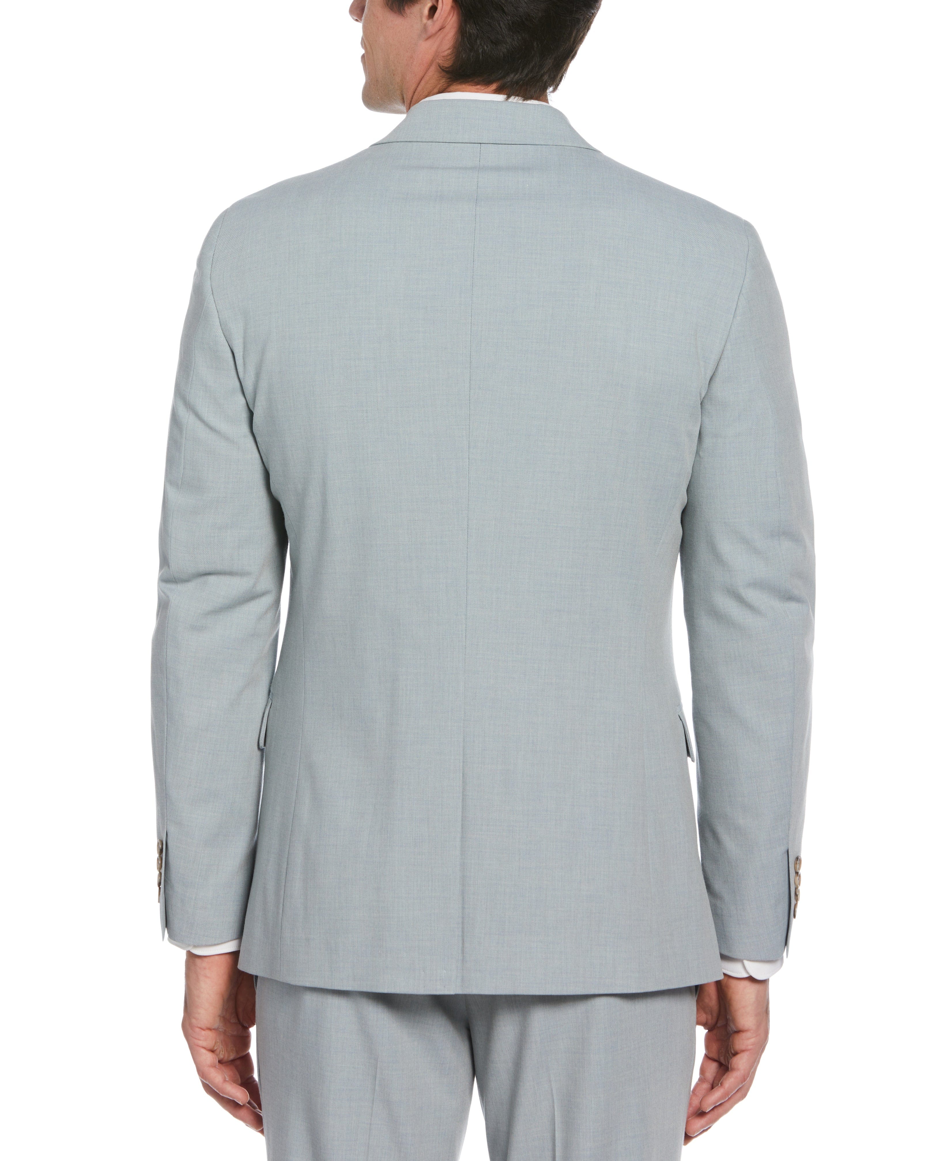 Slim Fit Two-Tone Citadel Tech Stretch Suit | Perry Ellis