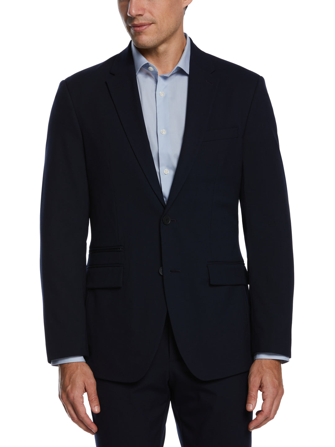 Slim Fit Stretch Tech Jacket (Dark Sapphire) 