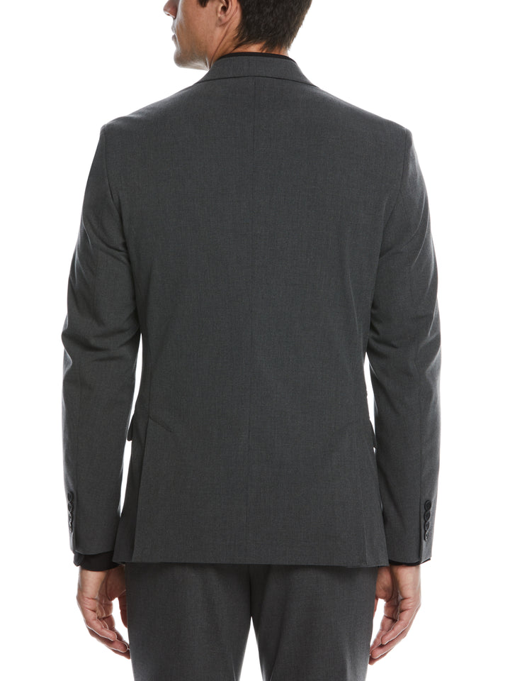 Slim Fit Stretch Tech Jacket (Charcoal) 