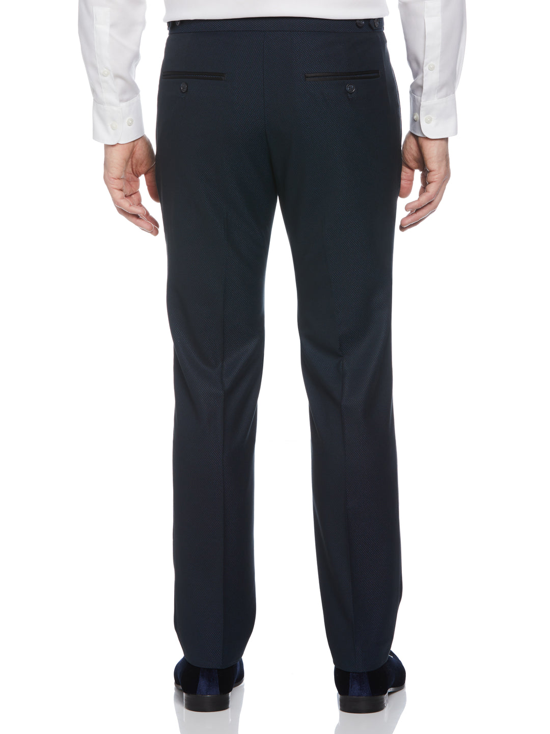 Slim Fit Stretch Tuxedo Pant (Medium Navy) 