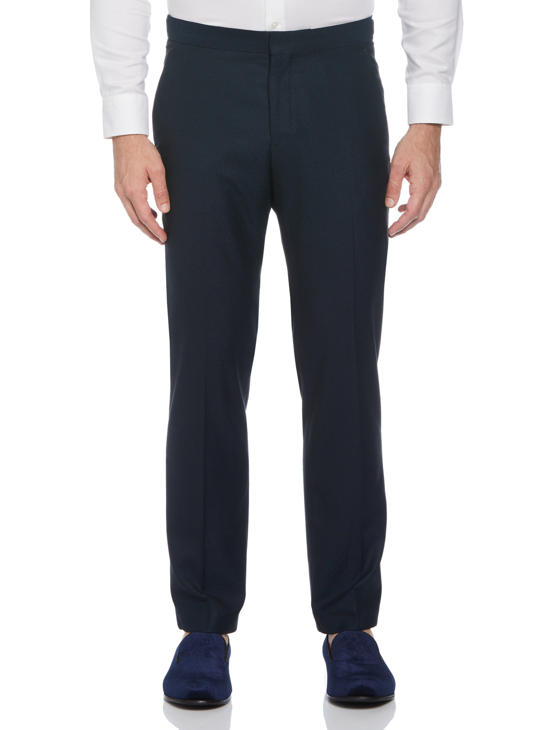 Slim Fit Stretch Tuxedo Pant (Medium Navy) 