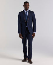 Slim Fit Stretch Dark Sapphire Tuxedo Suit