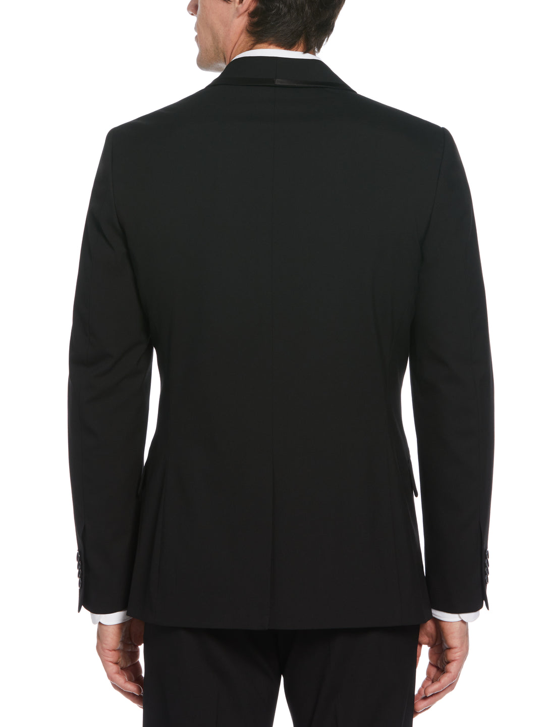 Slim Fit Tux Jacket (Black) 