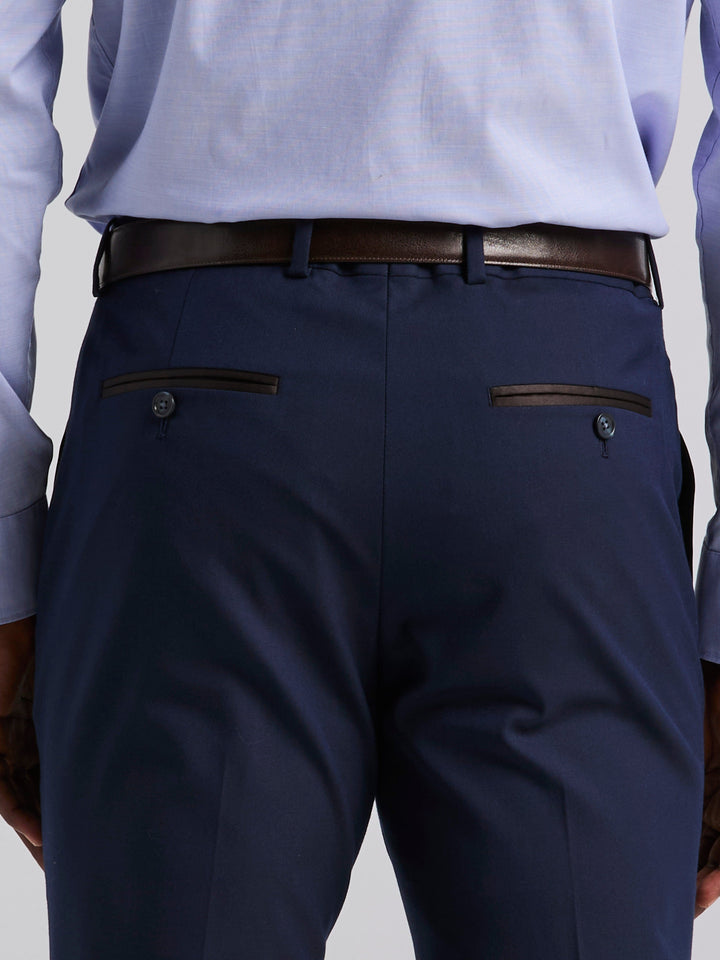 Slim Fit Tuxedo Pant (Dark Sapphire) 