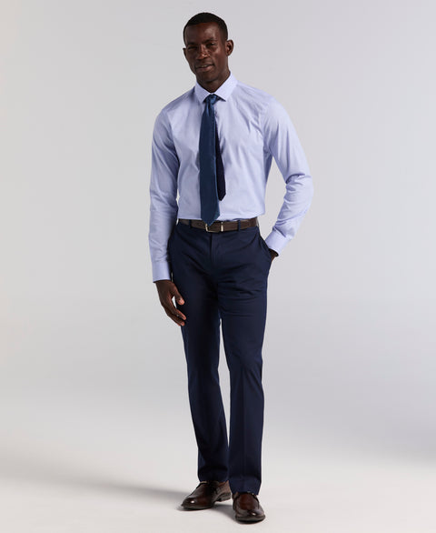 Slim Fit Tuxedo Pant (Dark Sapphire) 