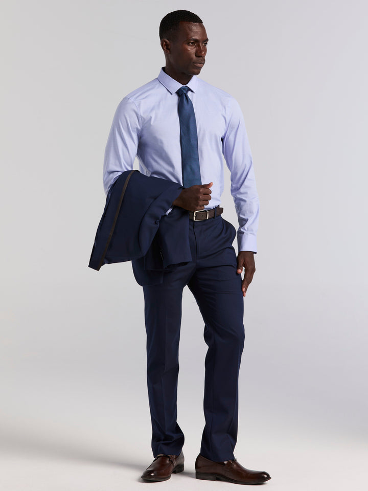 Slim Fit Tuxedo Pant (Dark Sapphire) 