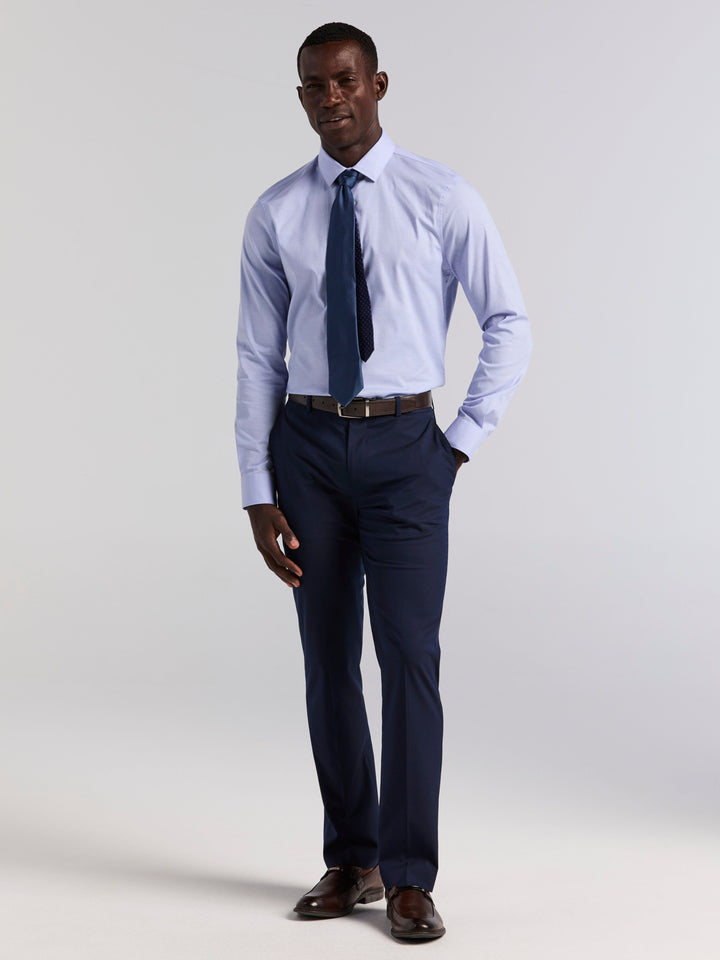 Slim Fit Tuxedo Pant (Dark Sapphire) 